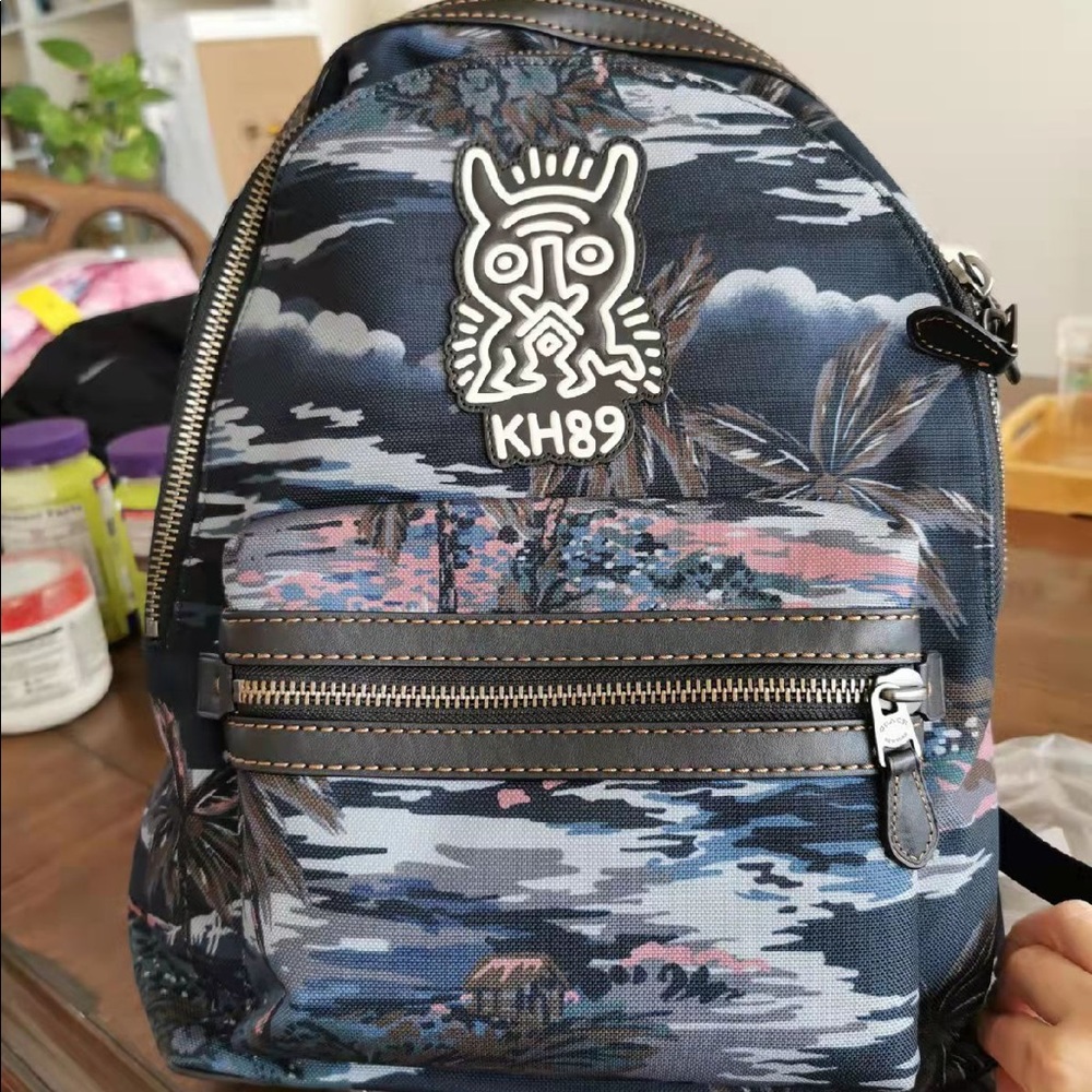 Coach X Keith Haring Academy Backpack